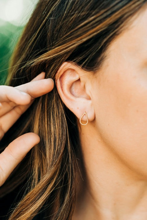 Raindrop Studs