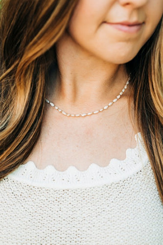 Dewdrop Pearl Necklace