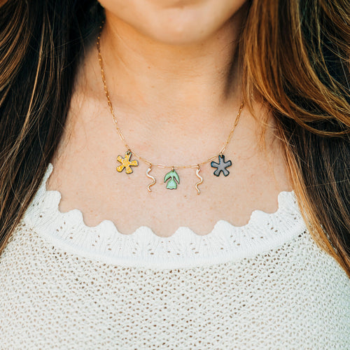 Floret Charm Necklace