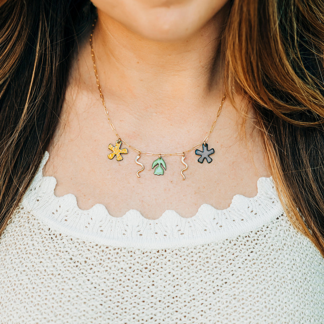 Floret Charm Necklace