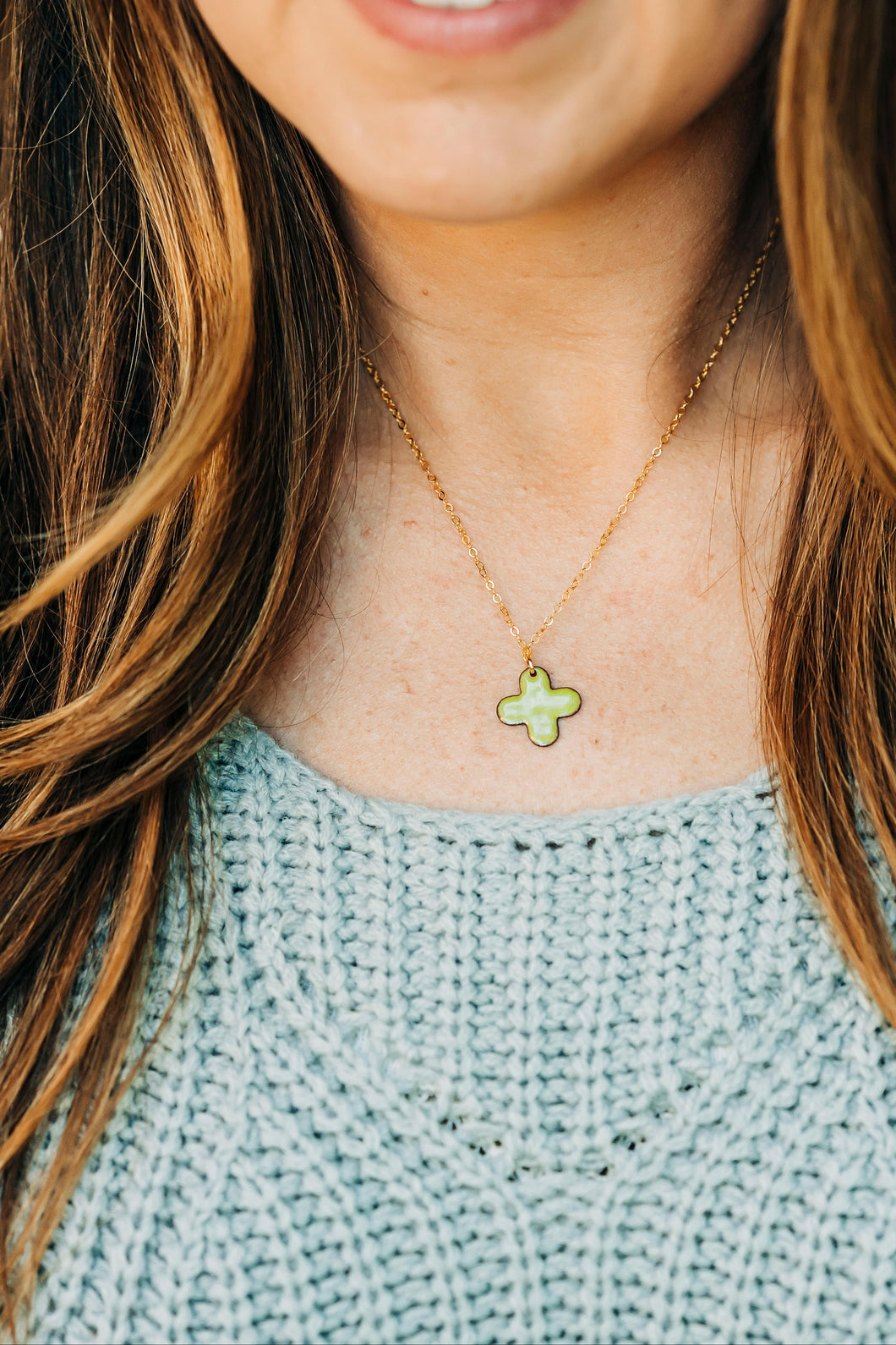 Chartreuse Haven Necklace