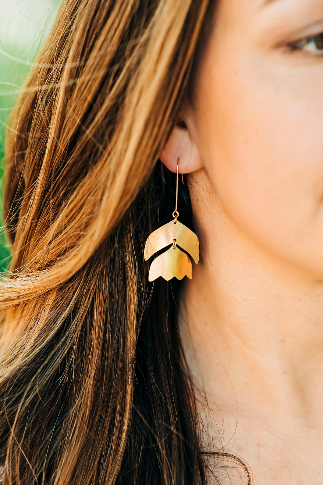 Golden Tulip Earrings