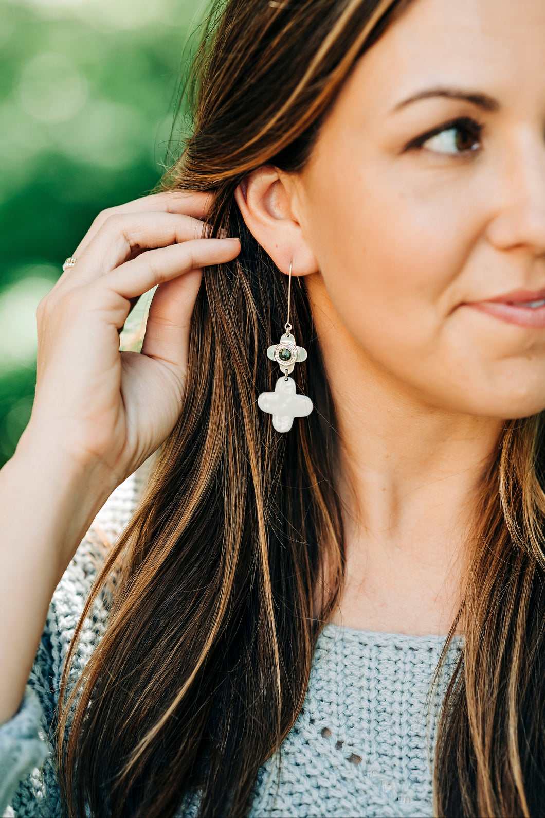 Haven Snowdrop Lantern Earrings