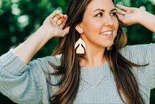 Load image into Gallery viewer, XL Golden Bloom Earrings