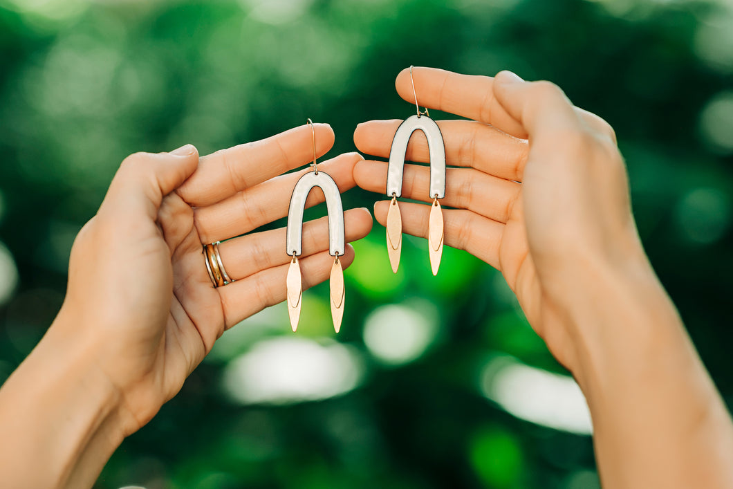 Snowdrop Willow Earrings