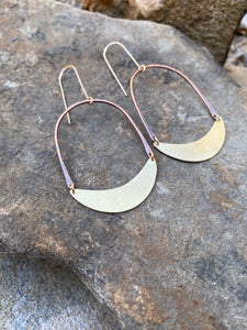 Sienna Crescent Earrings